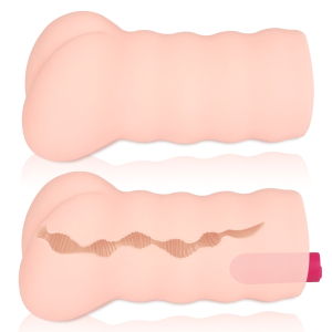 Мастурбатор Tong-Ggo анус с вибрацией телесный TPR KOKOS M03-001-04V