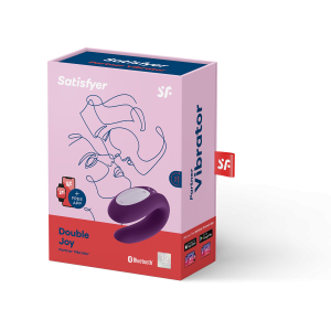 Вибромассажер для Пары Satisfyer Double Joy Violet 002408SA