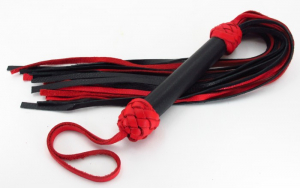 Плеть черно-красная Турецкие головы 54030ars