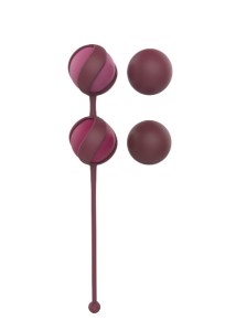 Набор Сменных Вагинальных Шариков Love Story Valkyrie Wine Red 3013-02lola