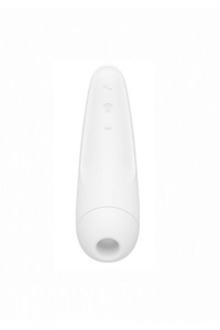 Вакуумный массажер с Вибрацией Satisfyer Curvy 2 Plus White 001876SA