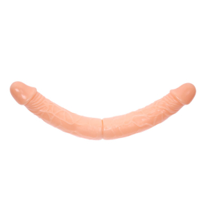 Двухголовый фаллоимитатор BW-010011FLESH