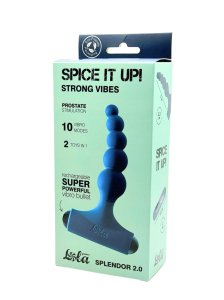 Анальная пробка с перезаряжаемой вибропулей Spice it Up Splendor 2.0 8017-05lola