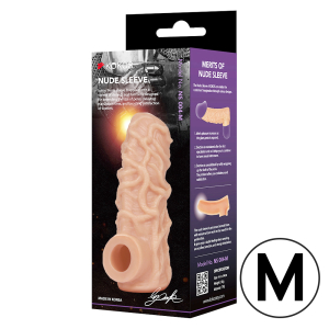 Насадка Nude Sleeve с венами телесная TPE KOKOS NS-004-M