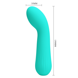 Вибратор Pretty Love Бирюзовый BI-014724-4