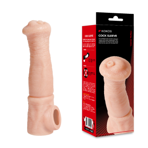 Насадка с крупной головкой телесная TPE KOKOS CS-012-L