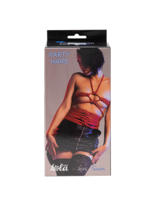 Веревка Party Hard Tender Red 10м 1158-02lola