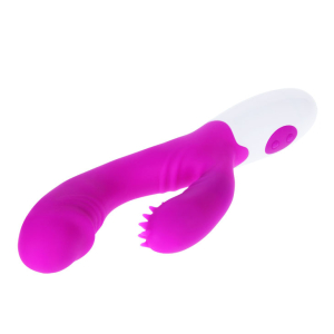 Силиконовый вибратор PRETTY LOVE фиолетовый BI-014264PUR
