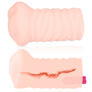 Мастурбатор Nymph с вибропулей телесный TPR KOKOS M03-001-03V