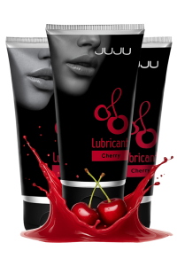 Сет съедобных лубрикантов JUJU Вишня, 3х50ml 646JU