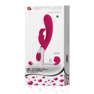 Силиконовый вибратор PRETTY LOVE розовый BI-014232