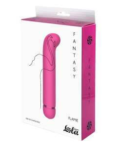 Перезаряжаемый вибратор Fantasy Flamie Pink 7912-02lola