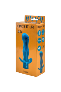 Анальная пробка с вибрацией Spice it up Teaser Aquamarine 8003-03Lola
