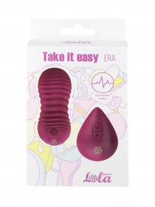 Пульсирующие виброшарики на пульте Take it Easy Era Purple 9021-05lola