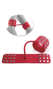 Силиконовые наручники FF ELITE - SILICONE CUFFS RED 457015PD
