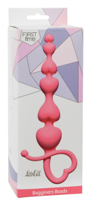 Анальная цепочка Begginers Beads Pink 4102-01Lola