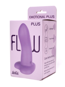 Нереалистичный дилдо Emotional Plus Purple 2044-01lola