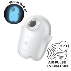 Вакуумный массажер Satisfyer Glowing Ghost 060057SA