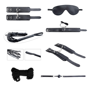 Набор аксессуаров Secret Desires Black BDSM Kit 33559AL