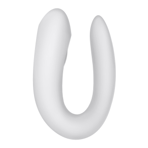 Вибромассажер для Пары Satisfyer Double Joy White 001708SA