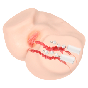 Мастурбатор Vanilla полуторс с вибрацией телесный TPE KOKOS M01-003-13DV