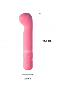 Перезаряжаемый Вибратор Universe Rocky’s Fairy Mallet Pink 9601-03lola
