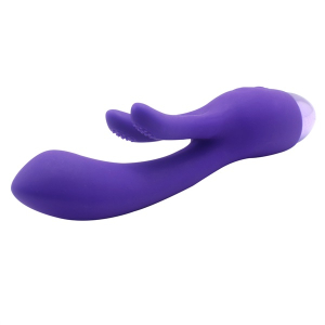 Вибратор INDULGENCE Rechargeable Frolic Bunny purple 174216purHW