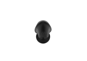 Силиконовая анальная пробка черная S (5.8*2.8cm) 3306-01