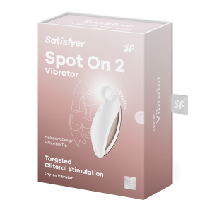 Вакуумный массажер Satisfyer Spot On 2 white 044316SA