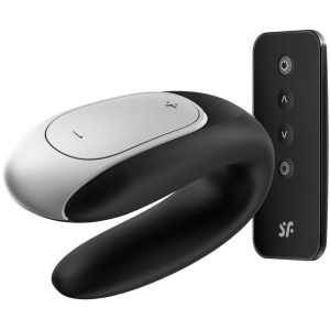 Вибромассажер для Пары Satisfyer Double Fun black 001692SA