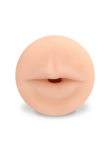 Мастурбатор с эффектом смазки Deluxe Oral Flesh SH-SLT007FLE