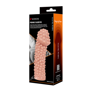 Насадка Penis Sleeve PS.004-L телесная TPE KOKOS PS-004-L