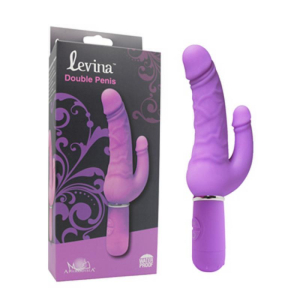 Вибратор Levina-Double Penis Purple 88006purHW
