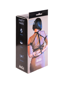 Веревка Party Hard Tender Black 10м 1158-01lola