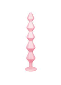 Анальная Цепочка с Кристаллом Emotions Chummy Pink 1401-01lola