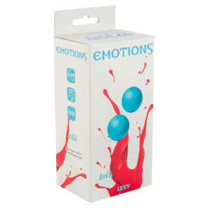 Вагинальные шарики без сцепки Emotions Lexy Medium turquoise 4015-03Lola