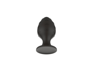Силиконовая анальная пробка черная S (5.8*2.8cm) 3302-01