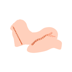 Мастурбатор Sarah Mini Doll телесный TPR с вибрацией KOKOS M01-002-06V