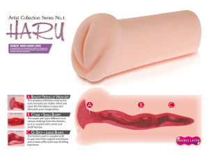 Мастурбатор Haru DL двойной слой телесный TPR KOKOS M04-001-006D
