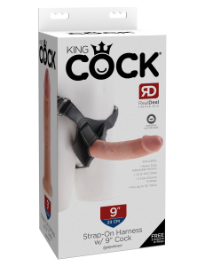 Страпон Strap on Harness with 9