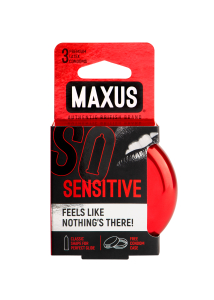 Презервативы Ультратонкие MAXUS Sensitive №3 ж/к