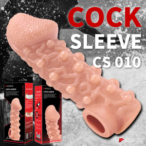 Насадка Cock Sleeve Large телесная TPE KOKOS CS-010-L