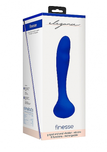 Вибратор G-Spot and Prostate Vibrator Finesse Blue SH-ELE012BLU