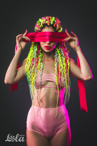 Лента Party Hard Wink Pink 1142-02lola