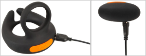 Стимулятор мошонки с пультом и вибрацией 5404258ON