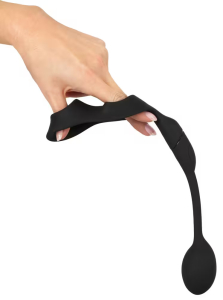 Виброкольцо для мужчин с анальной пробкой и пультом управления 0550728ON