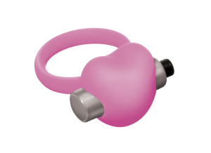 Эрекционное виброколечко Emotions Heartbeat Light pink 4006-02Lola