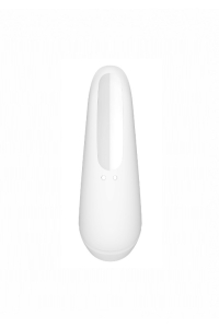 Вакуумный массажер с Вибрацией Satisfyer Curvy 1 Plus White 001845SA