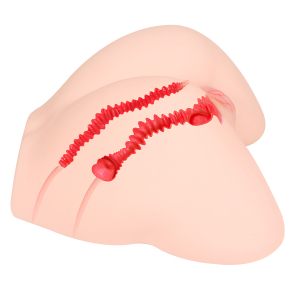 Мастурбатор-полуторс Adel Real HIPS двойной слой телесный KOKOS M01-003-10DH