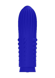 Вибропулька Turbo Rechargeable Bullet Lush Blue SH-ELE011BLU